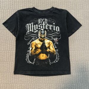 WWE Rey Mysterio 619 Wrestling T Shirt Men Large Vintage Y2K Double Sided (READ)